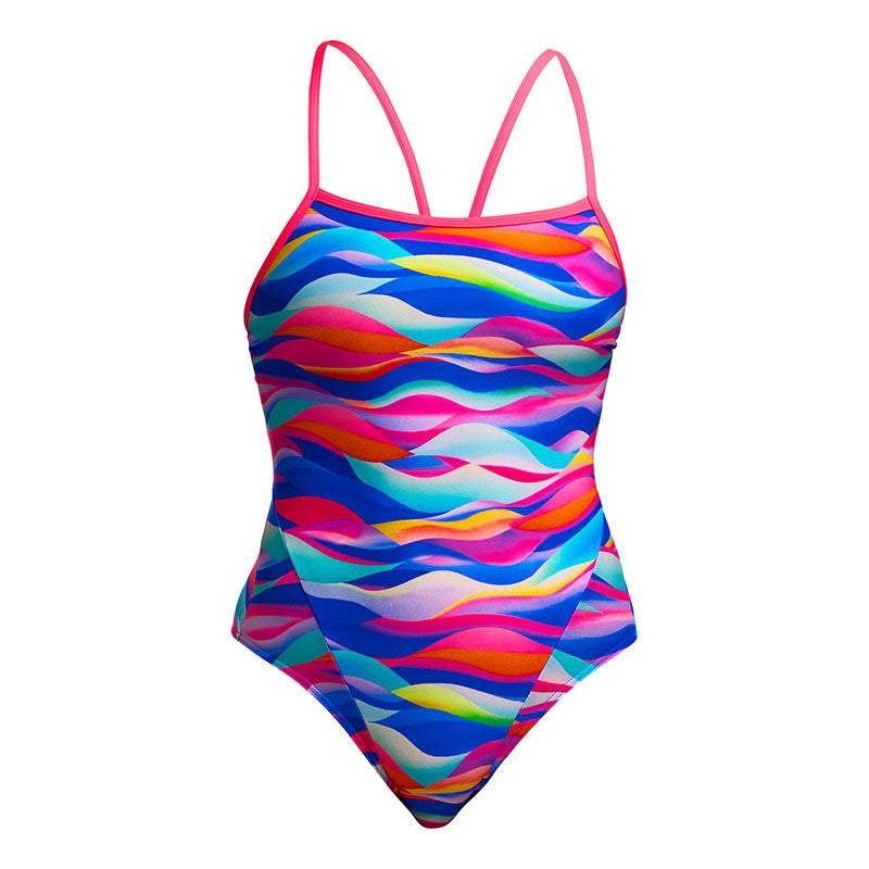 Funkita - Royal Wave - Ladies Eco Single Strap One Piece