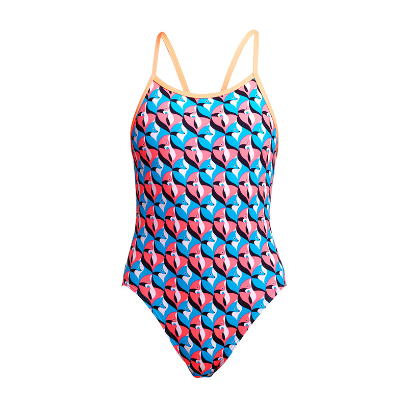 Funkita - Run Fox Run - Girls Eco Single Strap One Piece