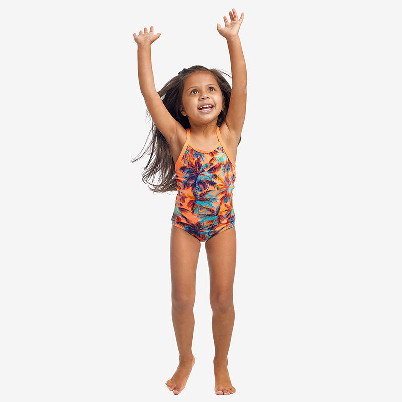 Funkita - Sand Storm - Toddler Girls Eco Printed One Piece