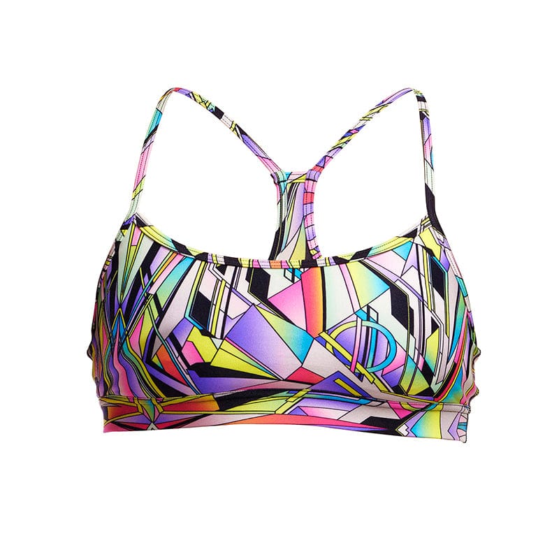 Funkita - Scissor Kick - Ladies Eco Swim Crop Top