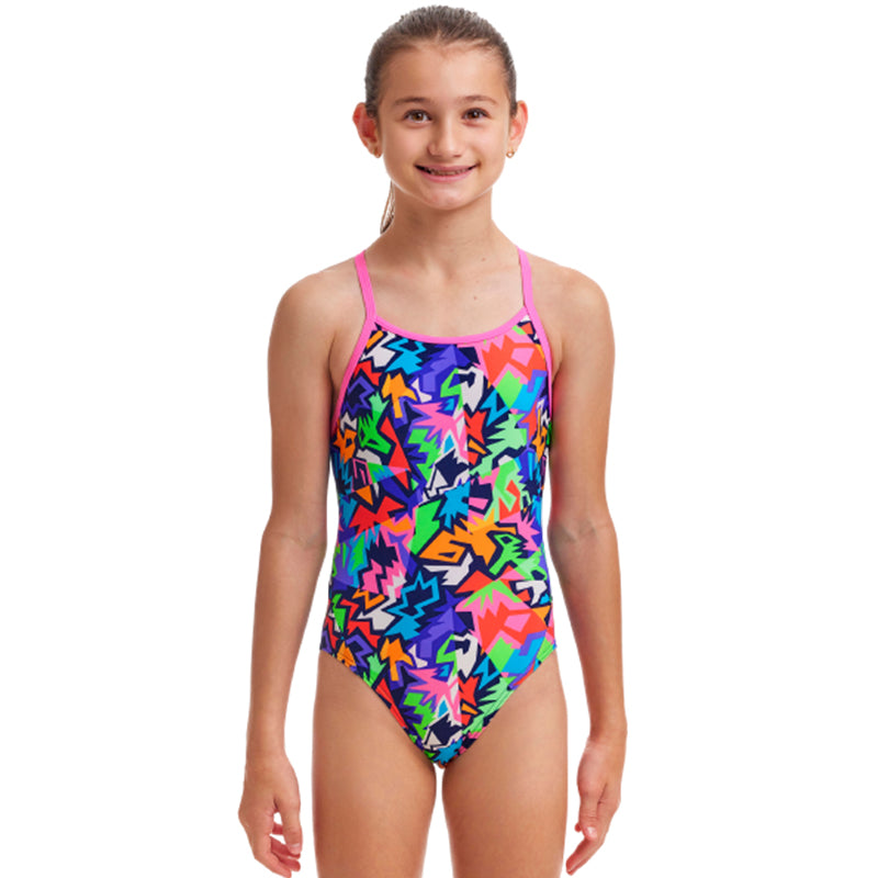 Funkita - Sharp Edges - Girls Diamond Back One Piece