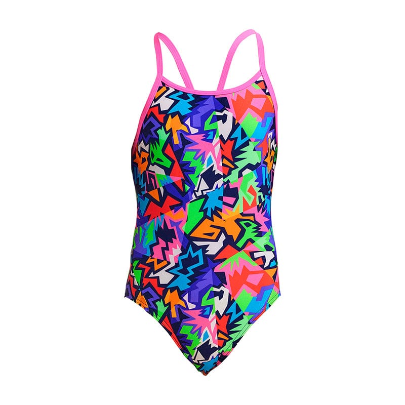 Funkita - Sharp Edges - Girls Diamond Back One Piece