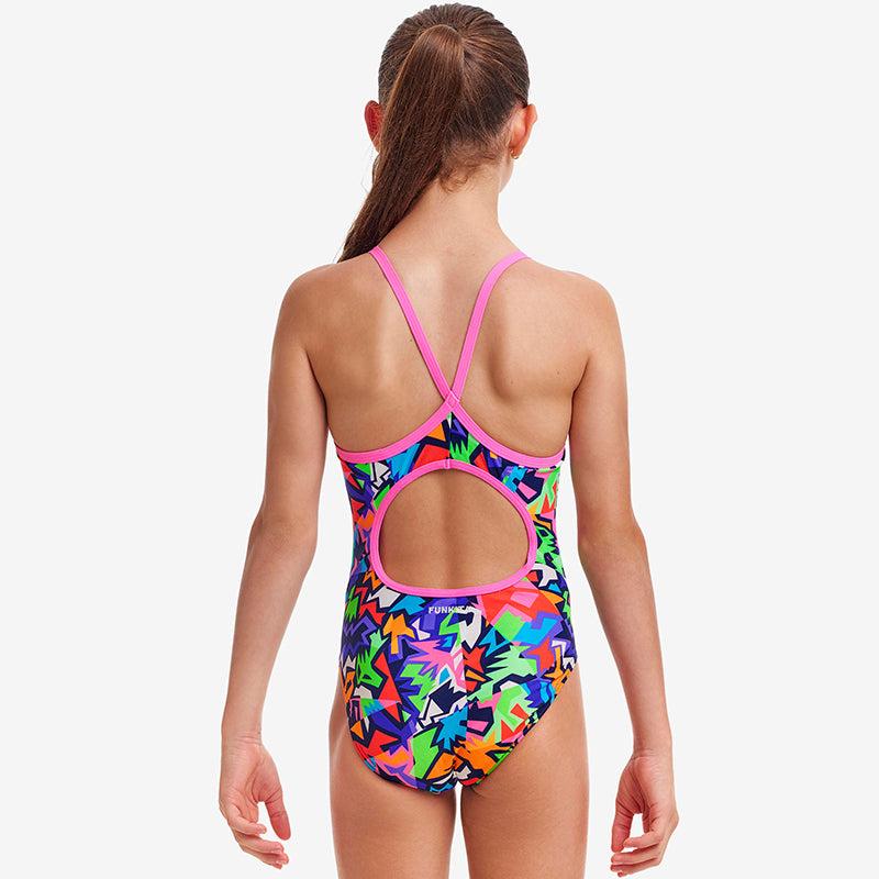 Funkita - Sharp Edges - Girls Diamond Back One Piece