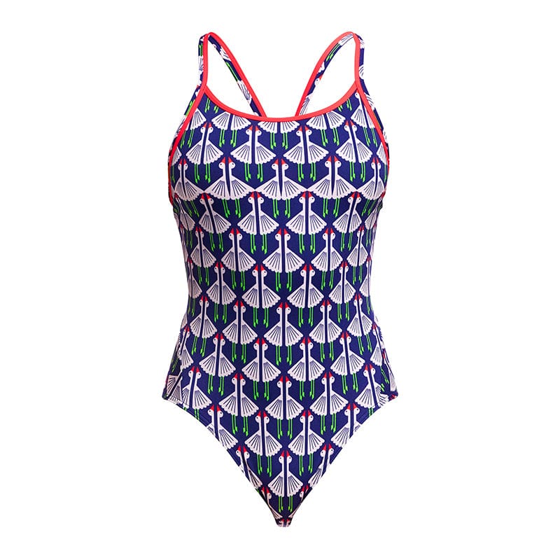 Funkita - Sitting Duck - Ladies Eco Diamond Back One Piece