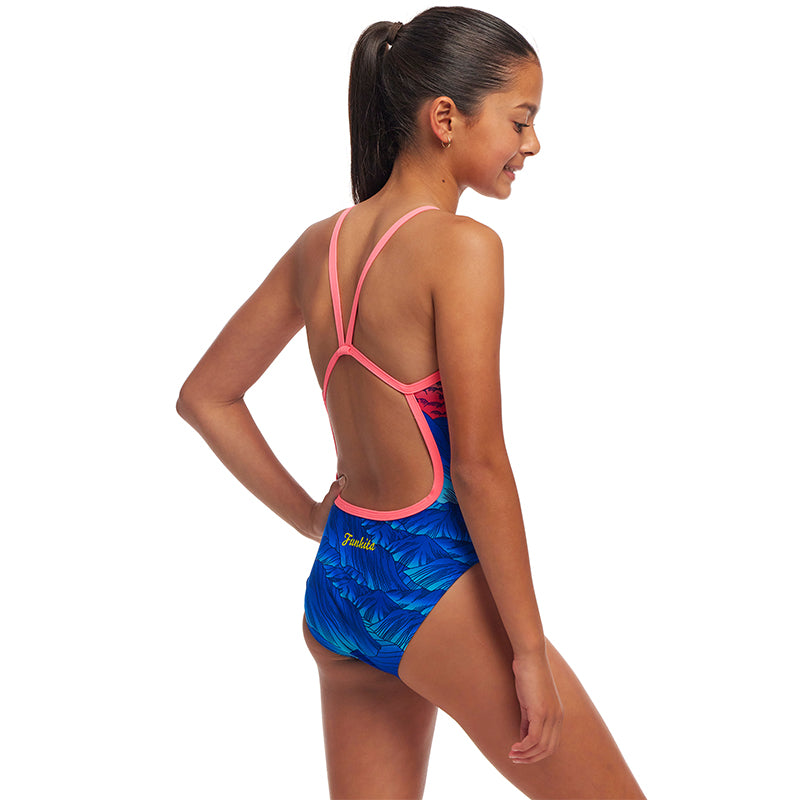 Funkita - Smokin Hot - Girls Eco Single Strap One Piece