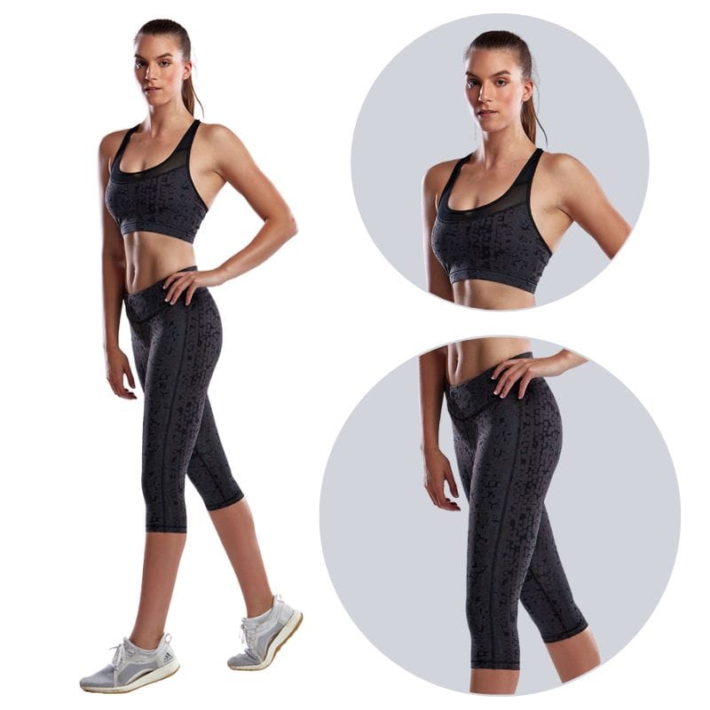 Funkita - Snake Skin - Racerback Crop Top & Rapid Racer Tight