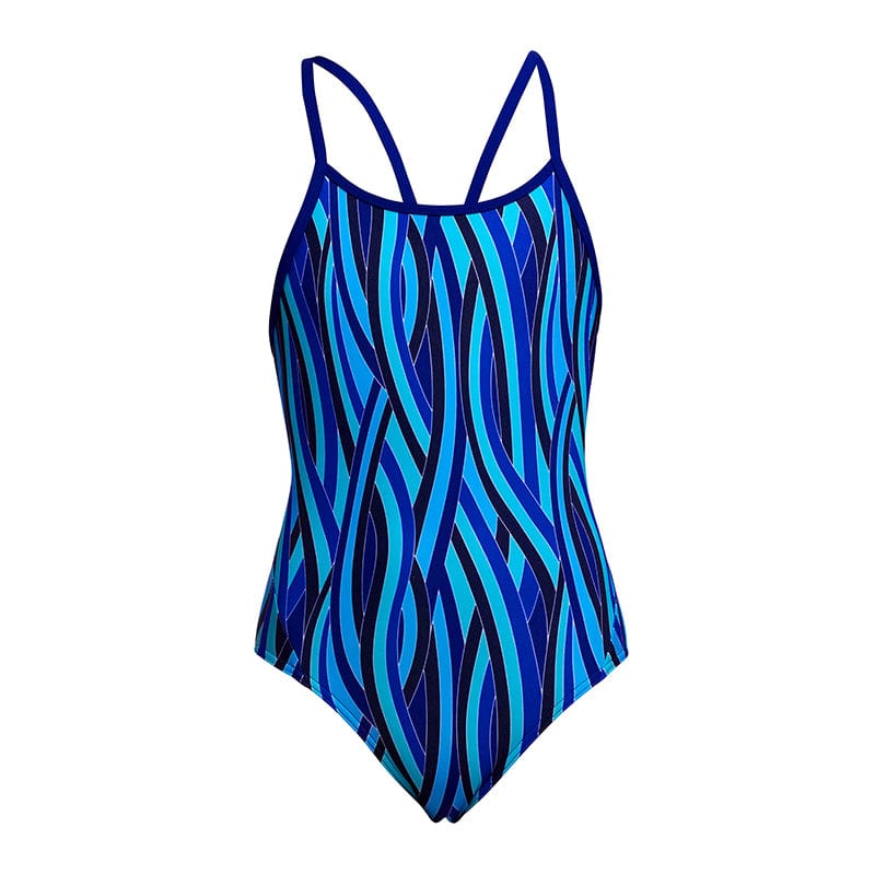 Funkita - Snork City - Girls Eco Diamond Back One Piece