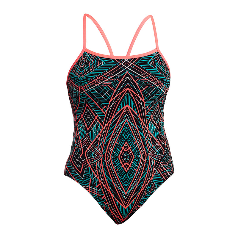 Funkita - Spiro Mint - Ladies Eco Swim Secure One Piece