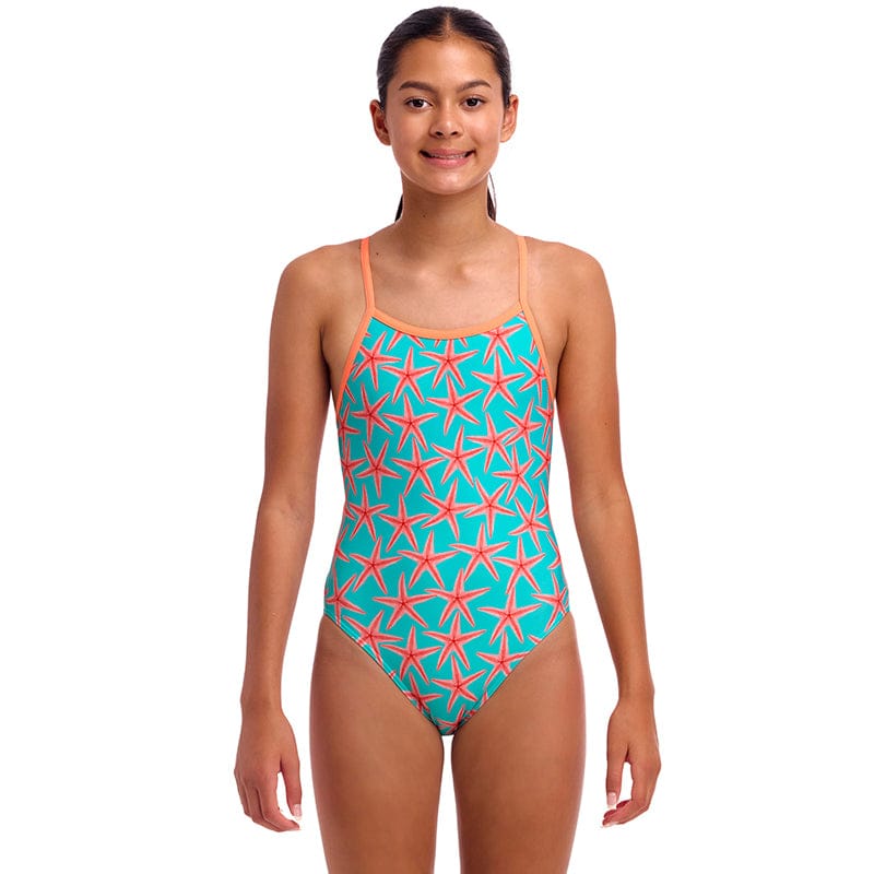 Funkita - Star Party - Girls Eco Single Strap One Piece