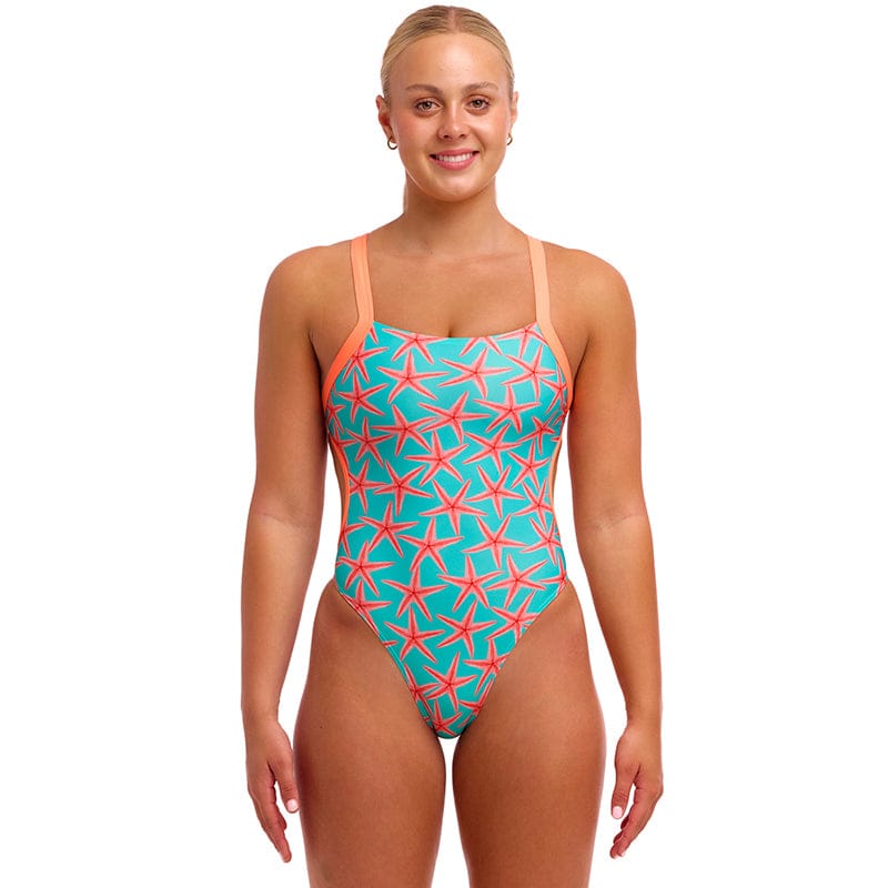 oneus グッズ　305 Funkita - Star Party - Ladies Eco Brace Free One Piece – Aqua Swim