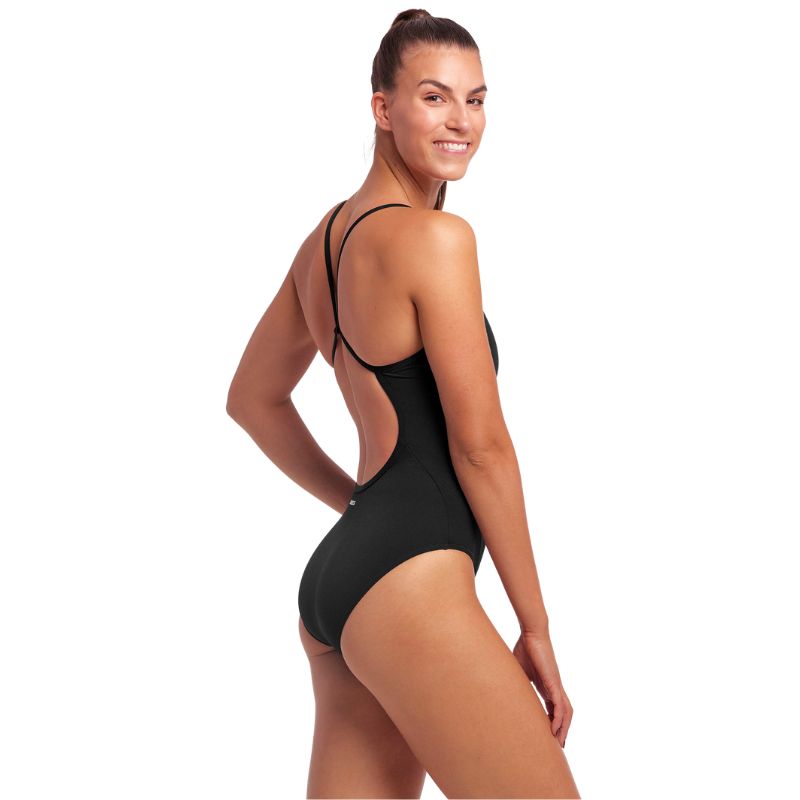 Funkita - Still Black - Ladies Eco Single Strap One Piece