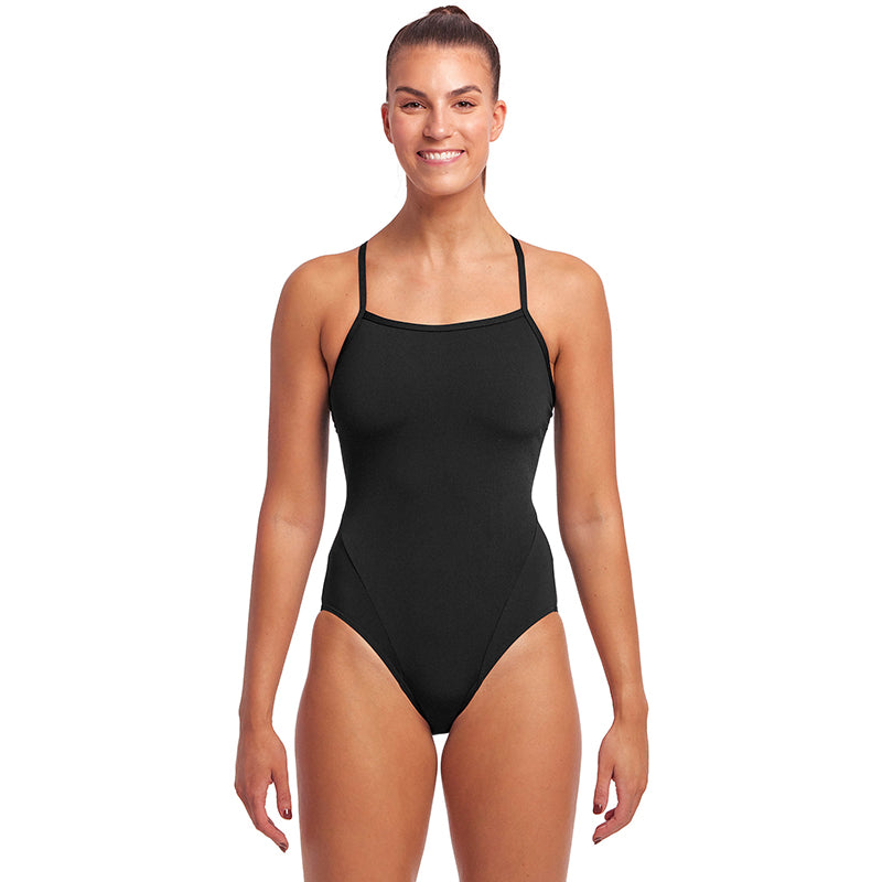 Funkita - Still Black - Ladies Eco Single Strap One Piece