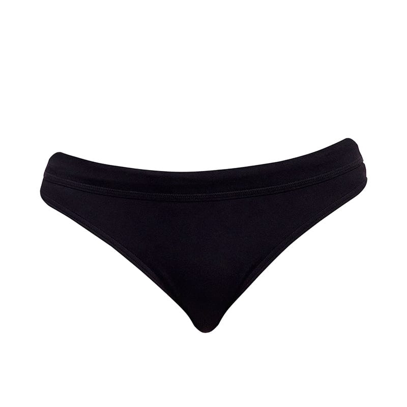 Funkita - Still Black - Ladies Eco Sports Secure Swim Brief