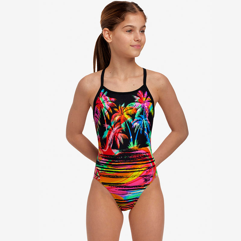 Funkita - Sunset City - Girls Diamond Back One Piece