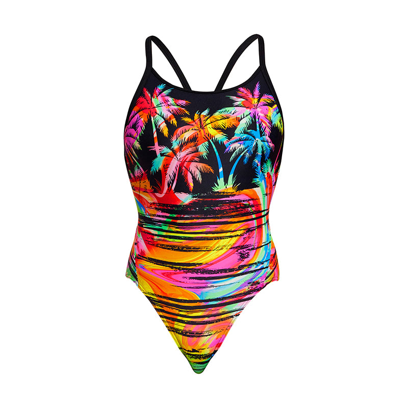 Funkita - Sunset City - Ladies Diamond Back One Piece