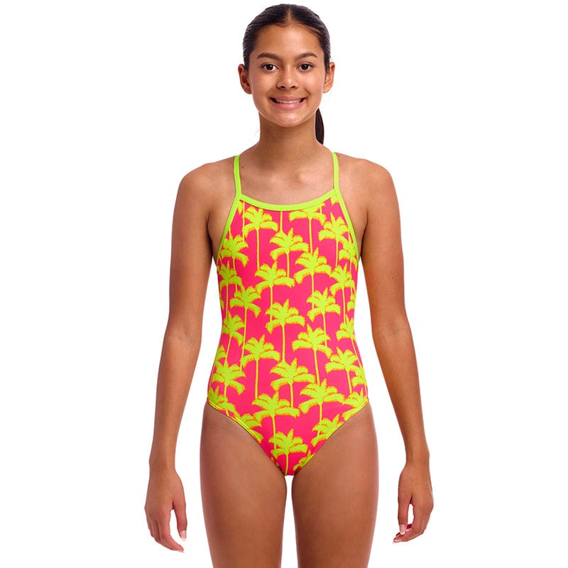 Funkita - Sweet Coconuts - Girls Eco Tie Me Tight One Piece