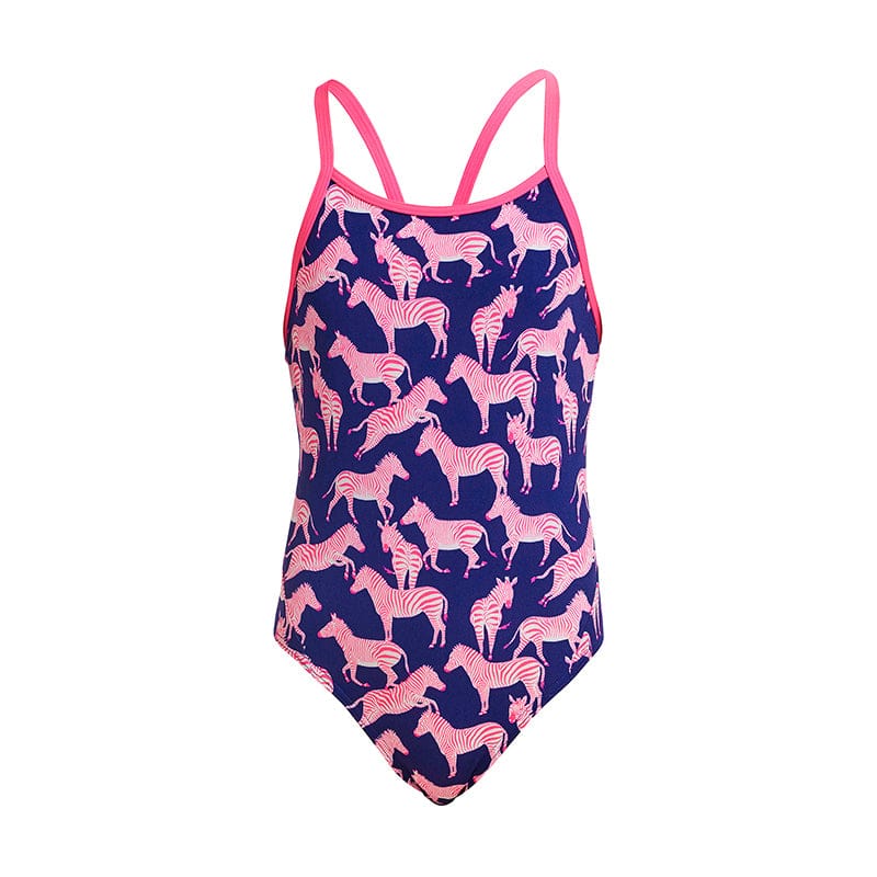 Funkita - Sweet Stripes - Girls Diamond Back One Piece