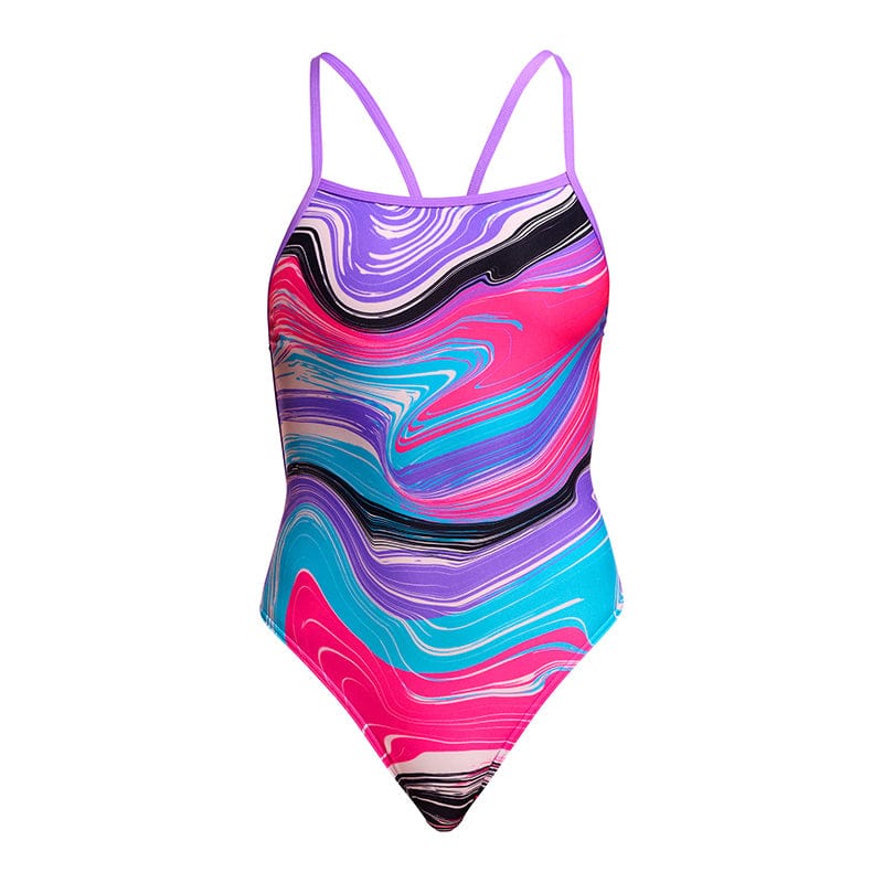 Funkita - Sweetest Swirl - Ladies Eco Single Strength One Piece
