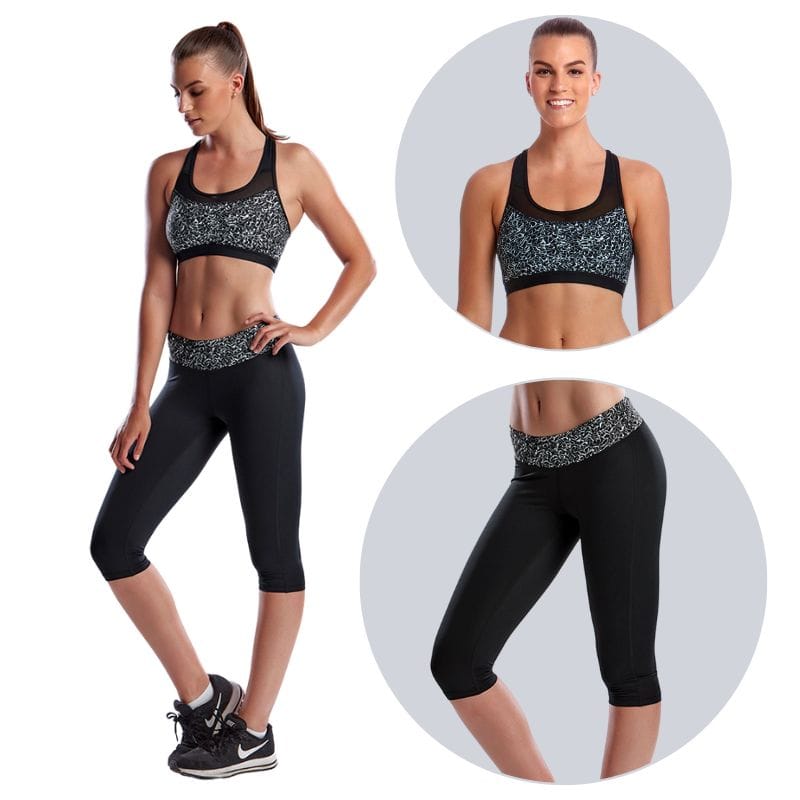 Funkita - Swept Away - Racerback Crop Top & Rapid Racer Tight
