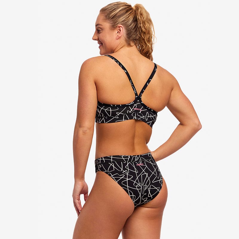 Funkita - Texta Mess - Ladies Sports Brief