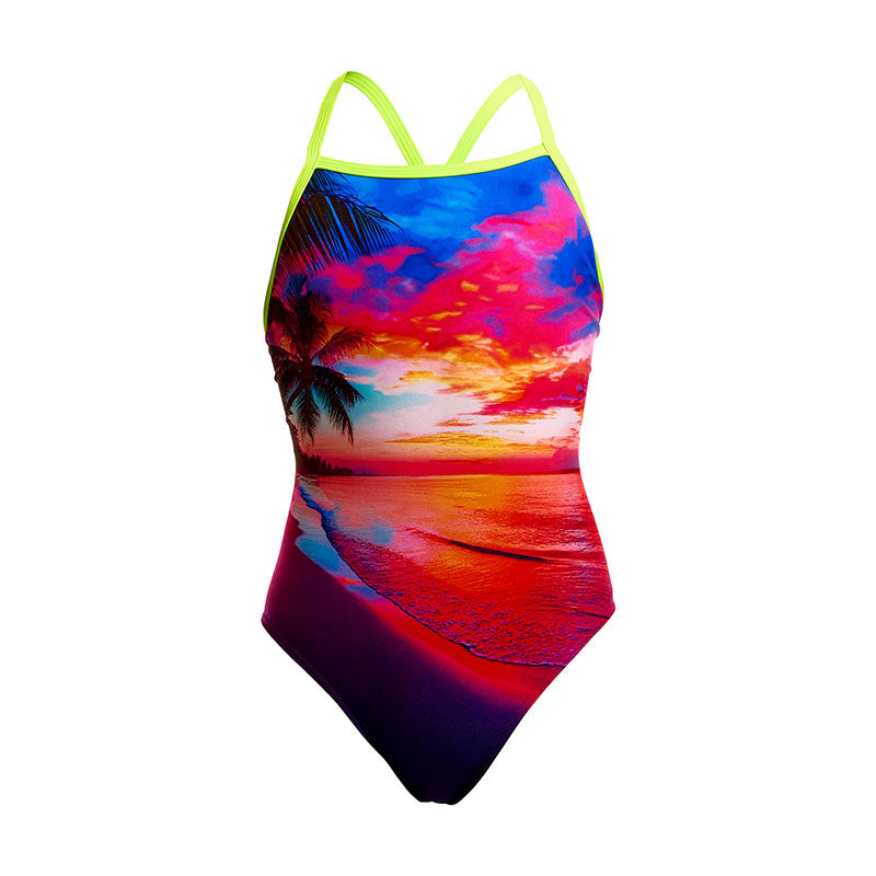 Funkita - Touch Of Paradise - Girls Eco Tie Me Tight One Piece