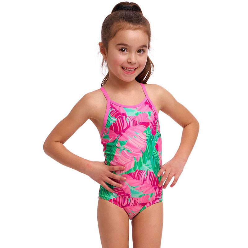 Funkita - Tropic Palm - Toddler Girls Eco Printed One Piece
