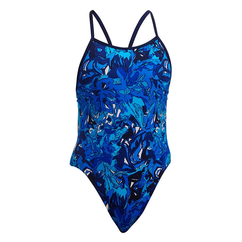 Funkita - True Bluey - Girls Eco Single Strap One Piece
