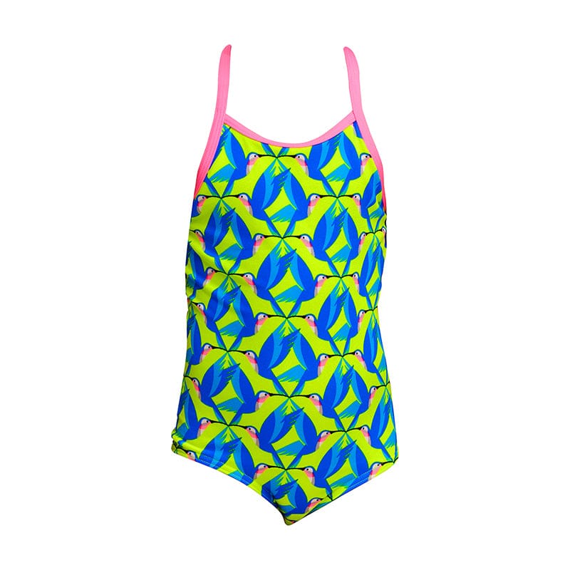 Funkita - Tweety Sweet - Toddler Girls Eco Printed One Piece