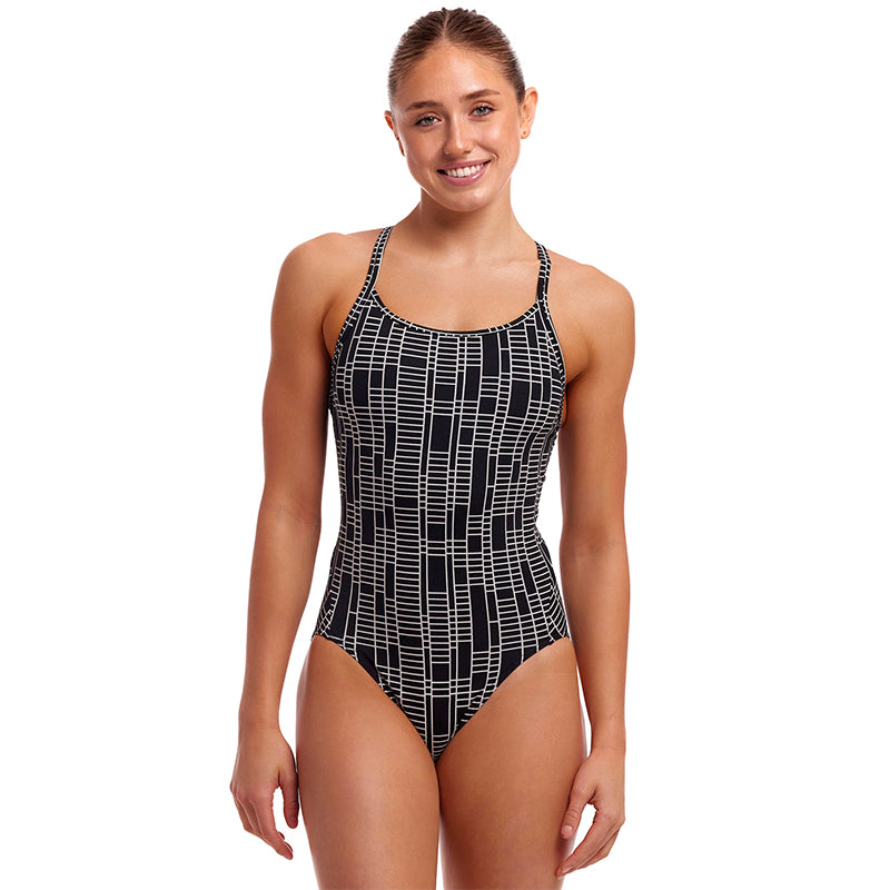 Funkita - Up The Ladder - Ladies Diamond Secure One Piece
