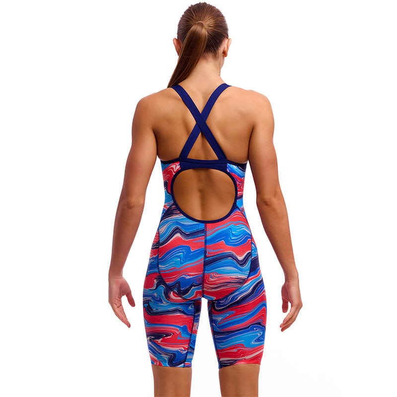 Funkita - Wave Craze - Ladies Eco Fast Legs One Piece