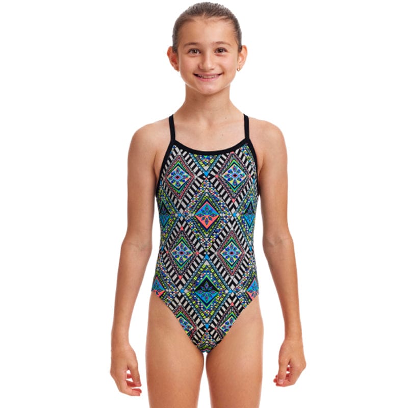 Funkita - Weave Please - Girls Single Strap One Piece