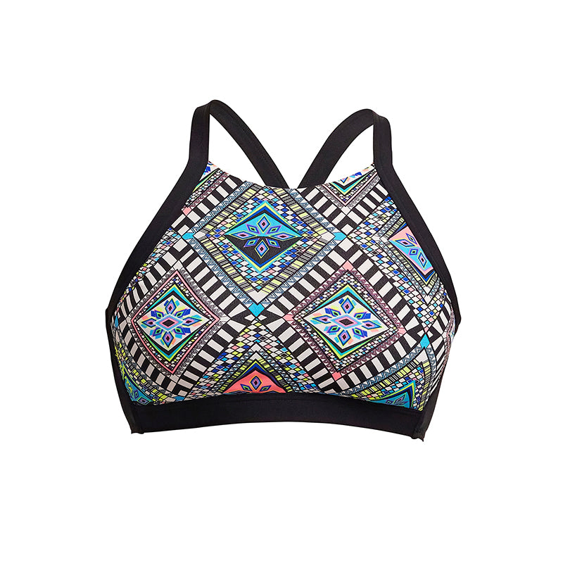 Funkita - Weave Please - Ladies Hi Light Swim Top