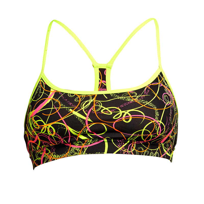 Funkita - Whip Lash - Ladies Swim Crop Top