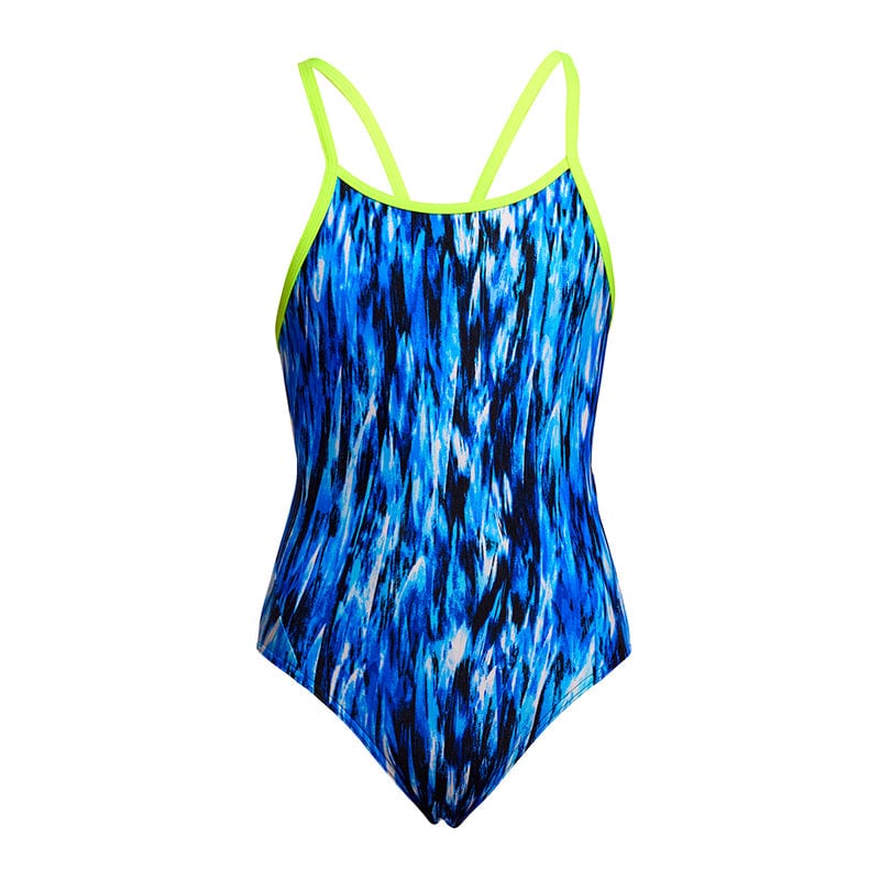 Funkita - Wing Streak - Girls Eco Diamond Back One Piece