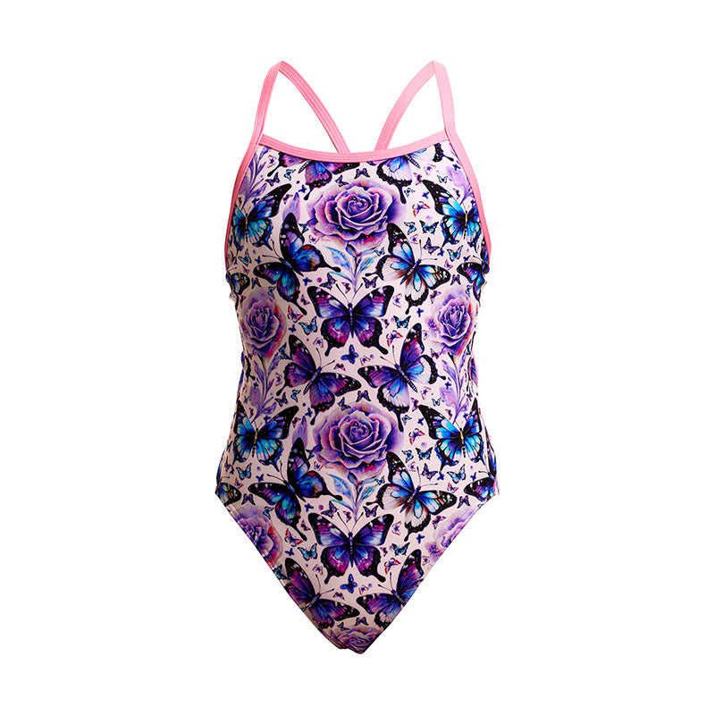 Funkita - Wings To Fly - Girls Eco Single Strap One Piece