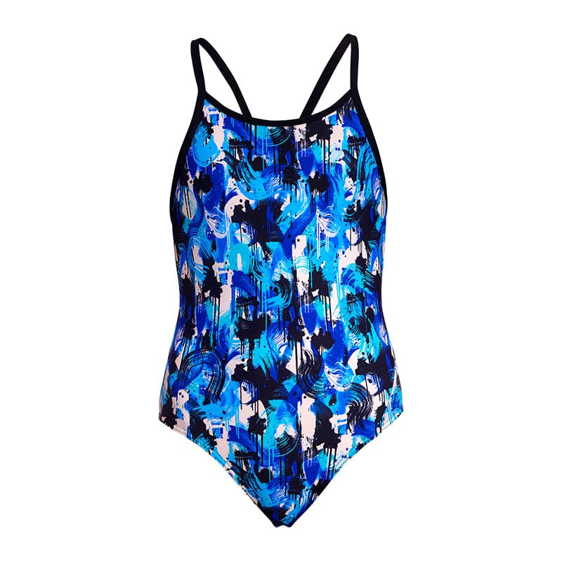 Funkita - You Messer - Girls Eco Diamond Back One Piece