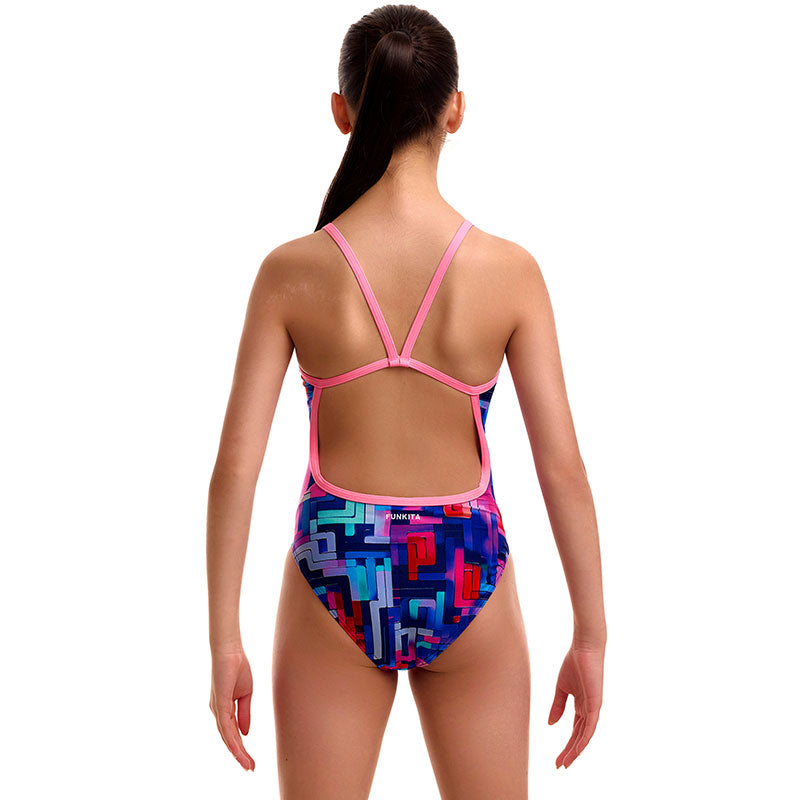 Funkita - You Tubey - Girls Eco Single Strap One Piece
