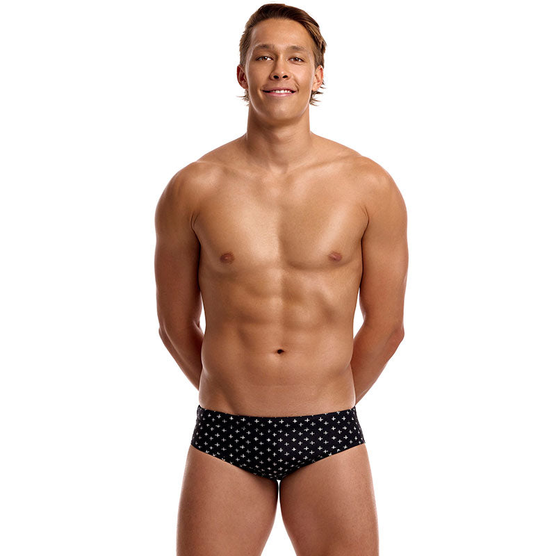 Funky Trunks - Be Positive - Mens Eco Classic Briefs