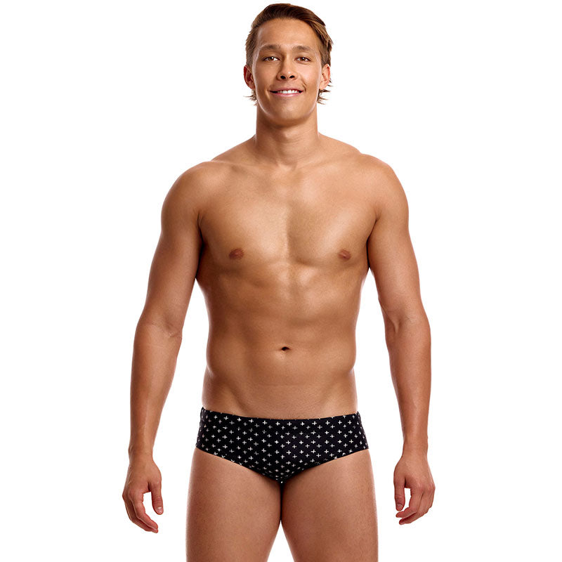 Funky Trunks - Be Positive - Mens Eco Classic Briefs