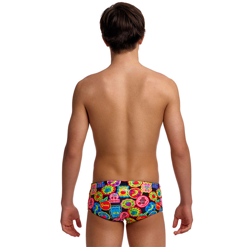 Funky Trunks - Berry Good - Boys Eco Sidewinder Trunks