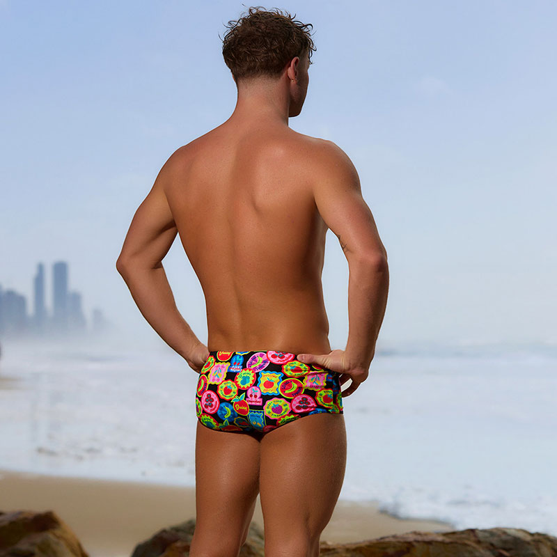 Funky Trunks - Berry Good - Mens Eco Sidewinder Trunks