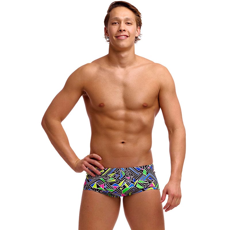 Funky Trunks - Bits Of Peace - Mens Eco Classic Trunks