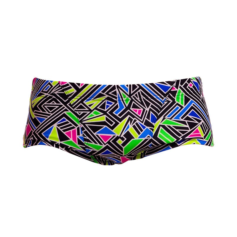 Funky Trunks - Bits Of Peace - Mens Eco Classic Trunks