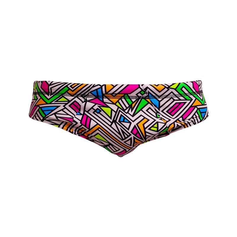 Funky Trunks - Bitsy Boss - Mens Eco Seamed Briefs