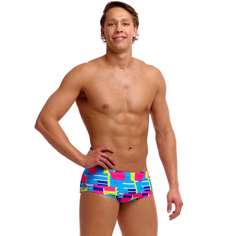 Funky Trunks - Blok Tok - Mens Eco Classic Trunks