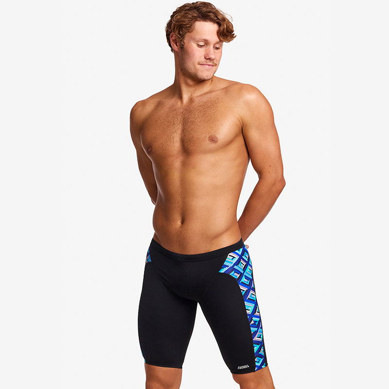 Funky Trunks - Blue Bunkers - Mens Training Jammers