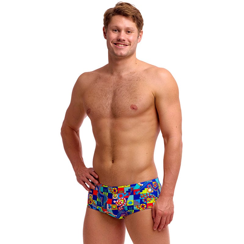Funky Trunks - Bored Games - Mens Eco Classic Trunks