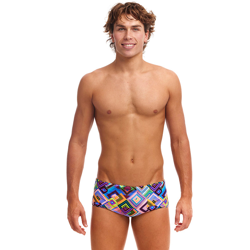 Funky Trunks - Boxanne - Mens Eco Sidewinder Trunks