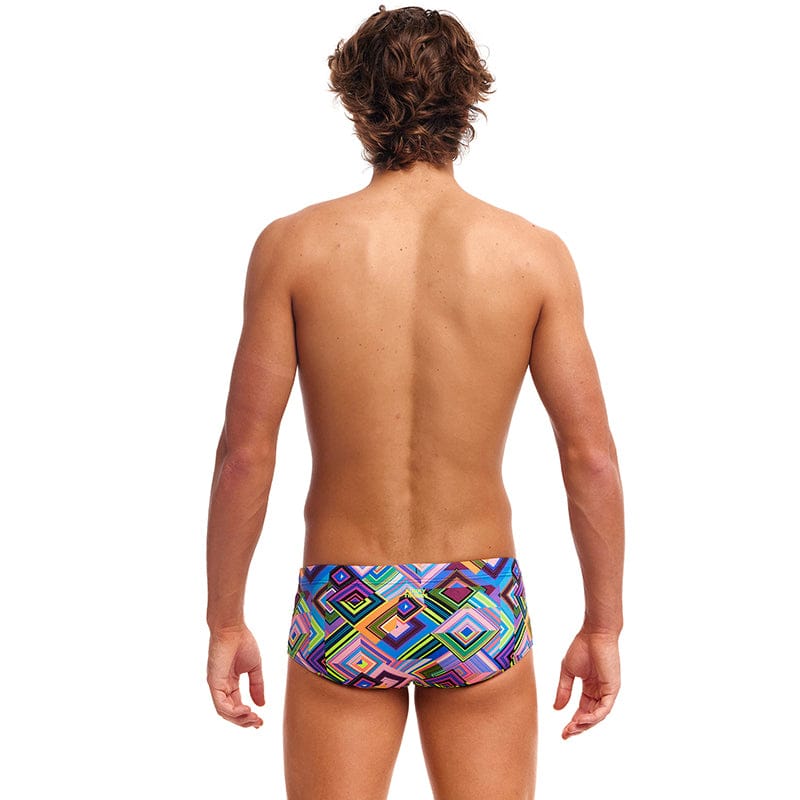 Funky Trunks - Boxanne - Mens Eco Sidewinder Trunks