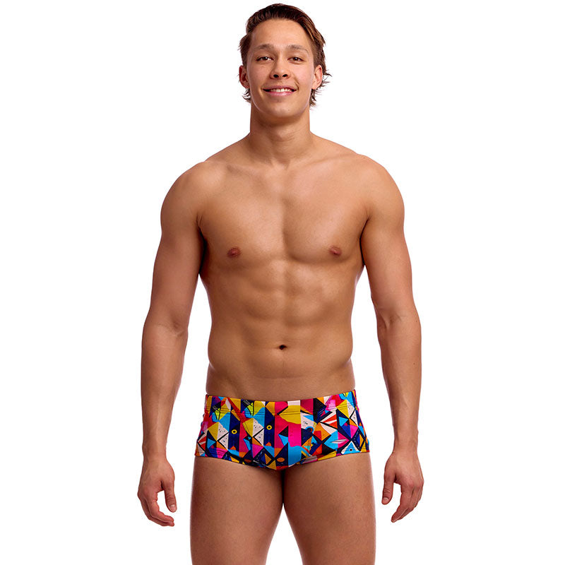 Funky Trunks - Broken Blox - Mens Eco Classic Trunks